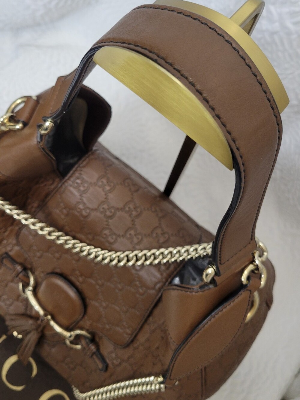 🎋Gucci Guccissima Emily Shoulder Bag - Picture 8 of 15